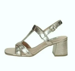 SANDALI ROSIE PELLE SILVER LAMINATO