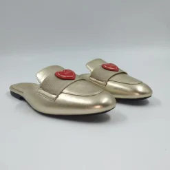 SANDALI SABOT PLATINO