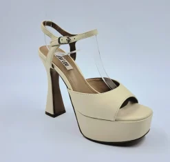 SANDALI SELMA PELLE MAX PLATFORM