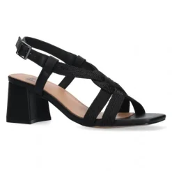 SANDALI SETSUKO INTRECCIO NERO