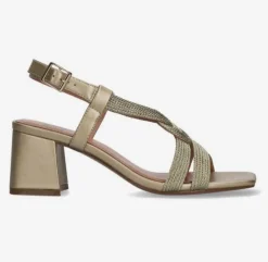 SANDALI SETSUKO INTRECCIO ORO