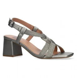 SANDALI SETSUKO INTRECCIO ARGENTO