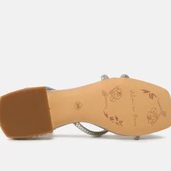 SANDALI TOVINO STRASS SILVER