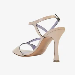 SANDALI VERNICE NUDE