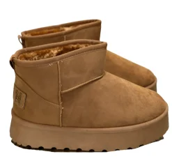 SCARPONCINI MAMMUT BISCOTTO LOGO STRASS