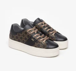 SNEAKERS ALL LOGO NERA