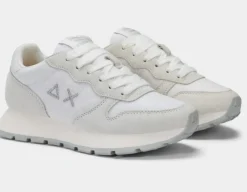 SNEAKERS ALLY GLITTER TEXTILE SUN68 BIANCO