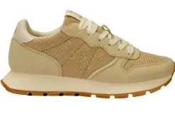 SNEAKERS ALLY GLITTER TEXTILE SUN68 GOLD