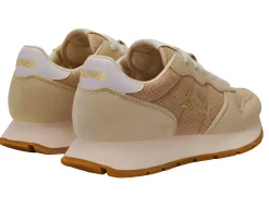 SNEAKERS ALLY GLITTER TEXTILE SUN68 GOLD