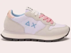 SNEAKERS ALLY SOLID NYLON SUN68 BIANCO