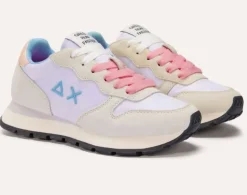 SNEAKERS ALLY SOLID NYLON SUN68 BIANCO