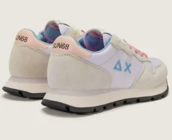 SNEAKERS ALLY SOLID NYLON SUN68 BIANCO
