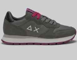 SNEAKERS ALLY SOLID NYLON GRIGIO MEDIO