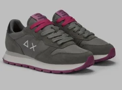 SNEAKERS ALLY SOLID NYLON GRIGIO MEDIO