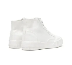 SNEAKERS ALTA COTONE BIANCO