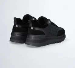 SNEAKERS AMAZING 24 RASO E SUEDE NERO
