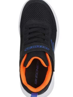 SNEAKERS BAMBINO SKECHERS NERO SELECTORS RESET ACHIEVED