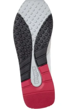 SNEAKERS BIANCA DETTAGLI BLU