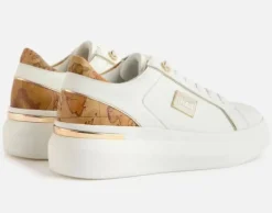 SNEAKERS BIANCA LOGO PLACCHETTA
