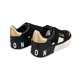 SNEAKERS BLACK ICON DONNA DETTAGLI GOLD