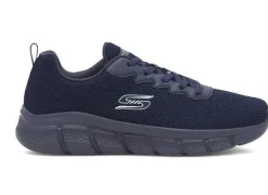 SNEAKERS BOBS SPORT B FLEX CHILL EDGE SKECHERS BLU