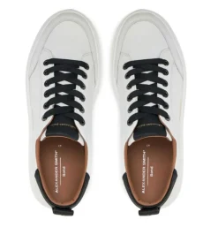 SNEAKERS BOND MAN ALEXANDER SMITH WHITE BLACK
