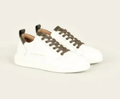SNEAKERS BOND MAN ALEXANDER SMITH WHITE MILITARY