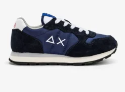 SNEAKERS BOY'S TOM SOLID BLU