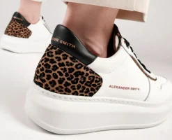 SNEAKERS CAMBRIDGE DETTAGLIO ANIMALIER