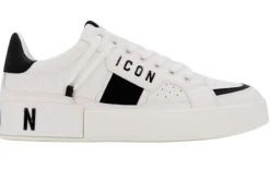 SNEAKERS CON DETTAGLI CONTRASTO BIANCO