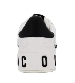 SNEAKERS CON DETTAGLI CONTRASTO BIANCO