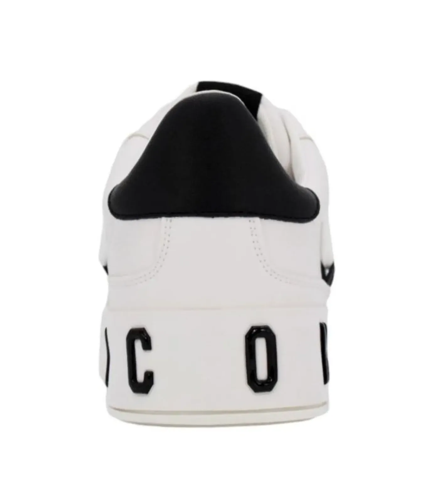 SNEAKERS CON DETTAGLI CONTRASTO BIANCO