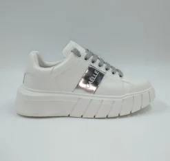 SNEAKERS CON INSERTI ARGENTO