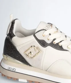 SNEAKERS DETTAGLI LOGO A CONTRASTO