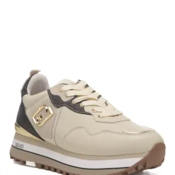 SNEAKERS DETTAGLI LOGO A CONTRASTO