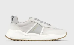 SNEAKERS ECO-DOVER MAN ALEXANDER SMITH WHITE LIGHT GREY