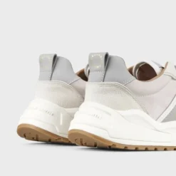 SNEAKERS ECO-DOVER MAN ALEXANDER SMITH WHITE LIGHT GREY