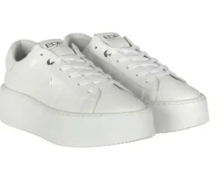 SNEAKERS EVA PELLE BIANCA