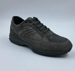 SNEAKERS FLESSIBILI CAMOSCIO GRIGIO