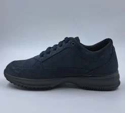 SNEAKERS FLESSIBILI CAMOSCIO BLU