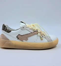 SNEAKERS GIO+ CASUAL CHIC DETTAGLI CHARMS PERLE
