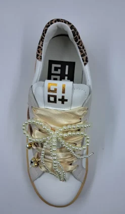 SNEAKERS GIO+ CASUAL CHIC DETTAGLI CHARMS PERLE