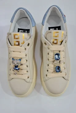 SNEAKERS GIO+ COMBI GATTO DETTAGLI CHARMS
