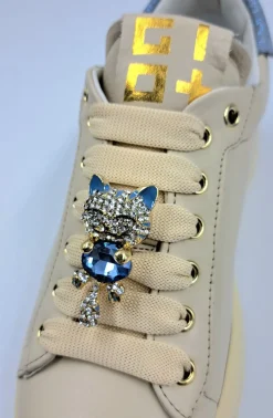 SNEAKERS GIO+ COMBI GATTO DETTAGLI CHARMS