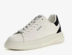 SNEAKERS GUESS ELBA PELLE DETTAGLIO BLU