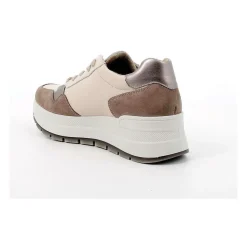 SNEAKERS IGI&CO CAMOSCIO E PELLE BEIGE