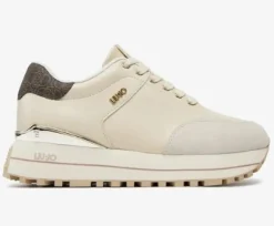 SNEAKERS IN PELLE MAXI WONDER DETTAGLI MONOGRAM