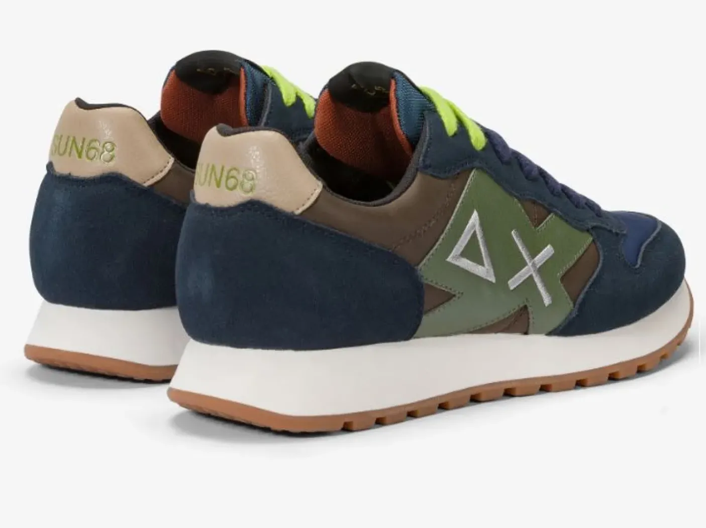 SNEAKERS JAKI BICOLOR NAVY BLUE