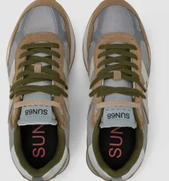 SNEAKERS JAKI OUTDOOR SUN68 BEIGE