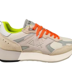SNEAKERS JAKI OUTDOOR SUN68 BIANCO PANNA